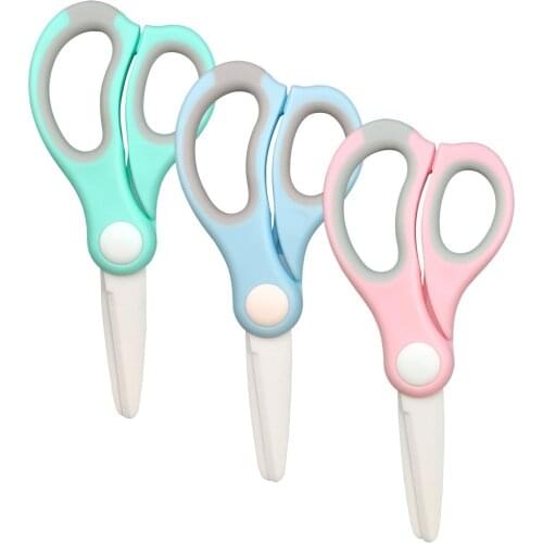 Baby Food Mills Ceramic Scissors Baby Feeding Aid Food chopping Scissors Infant Healthy tableware Baby Supplies with Shear Case