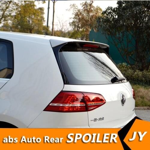 For Volkswagen GOLF MK7 GTI Spoiler 2014-2018 GOLF 7 spoiler High Quality ABS Material Car Rear Wing Primer Color Rear Spoiler
