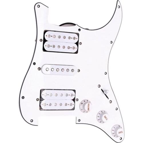 Quality Electric Guitar Pickguard Loaded Pickguard Pre-Wired Pickguard Pickups for Fender Stratocaster Electric Guitar 3Ply