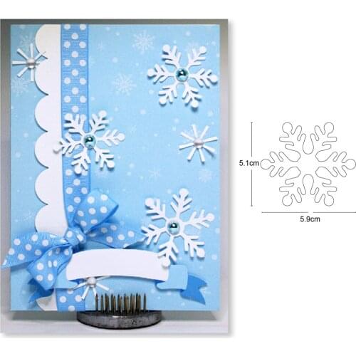 Metal steel cutting dies snowflake die mould decoration Scrapbook paper card craft knife blade punch stencils dies