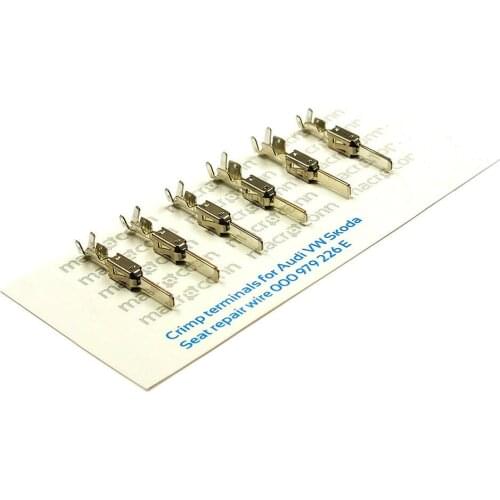 Set of 10/20/50/100/200/500pcs Crimp Terminals (Pins) For 2.50 mm2 Repair Wire For Audi VW Skoda Seat 000979226E N 103 190 05