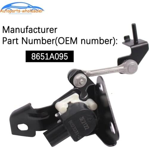 New Headlight Leveling Sensor For Mitsubishi Outlander Lancer EX CW_W Front Suspension Height Sensor Car 8651A095