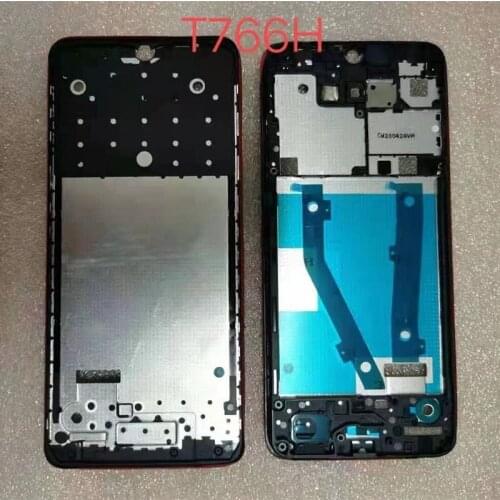 T766 For TCL 10 SE T766H Front Frame Plate Housing Board LCD Supporting Mid Faceplate Bezel Replace Repair Spare Parts