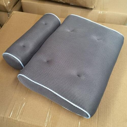 Bathtub Bath Pillow Suction Up Hot Tub Neck Head Back Shoulder Head Support Rest Relaxing Cushion Comfort Washable