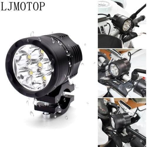 Led Motorcycle fog lights For Honda CRF1000L AFRICA TWIN CB 600F F600 CBR600F LED Auxiliary Fog Light Assemblie Driving Lamp 60W