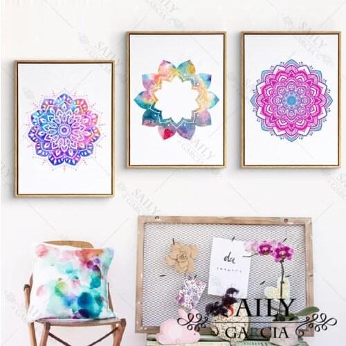 Saily Garcia Wall Watercolor Paintings
