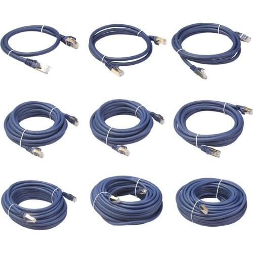 CAT8 RJ45 Network Cable Excellent Craftsmanship Well Durability 40Gbps 2000Mhz High Speed Patch Cord for Laptop Router