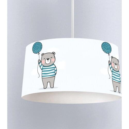 Lamp For Kids Bedrooms Light Chandelier for Living Room Childrens Room Bear Balloon Model 253