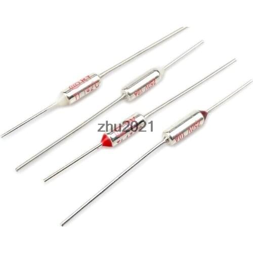 TF 250V 10A RY-142/155/169/172/185/192/216/240 Celsius Circuit Cut Off Temperature Thermal Fuse 5 Pcs