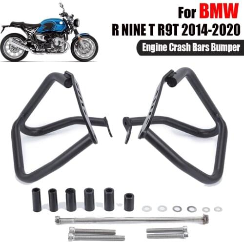 For BMW R9T R nineT R NINE T Scrambler Pure 2014 2015-2019 R1200 Motorcycle Refit Tank Protection Guard Crash Bars Frame Bumper