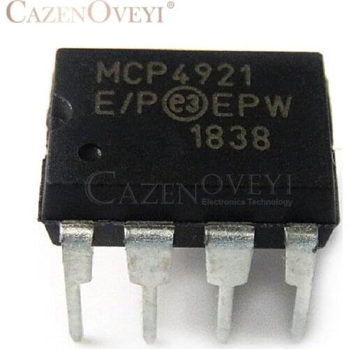 1pcs/lot MCP4921-E/P MCP4921 DIP-8 In Stock