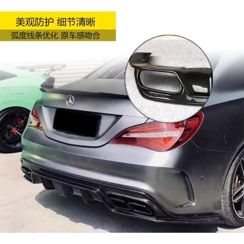 2021 Suitable For Benz Mercedes Cla200 C-class C200l C260l E-class E300l Coupe Carbon Fiber Babos Rear Lip Tail Throat