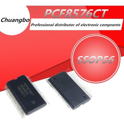 5pcs/lot New Original PCF8576 PCF8576CT SSOP56 display driver