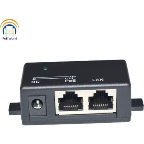 802.3af PoE Splitter poe injector 100mbps passive Power over Ethernet RJ45 adapter 12V-56V for IP Camera