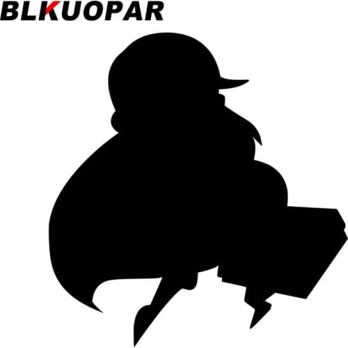 BLKUOPAR for Super Girl Car Stickers Sunscreen Fashionable Decals Refrigerator Motorcycle Vehicle Decor Car Styling DIY