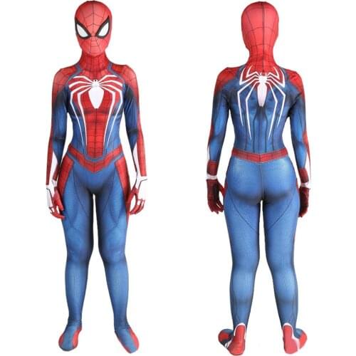 Game PS4 Advanced Suit Cosplay Costume Halloween 3D printed Cosplay Flexible JumpSuit Disfraces For Women/Girls/Kids