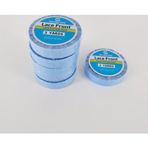 3 Yards 0.8CM/1.0CM Width Super Hair Tape Lace Front Support Double-Sided Adhesive Tape For Lace Wig/PU Hair Extension/Toupee