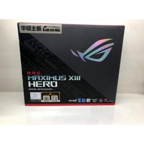 M13h Rog maximum XIII hero motherboard supports i9-10900k