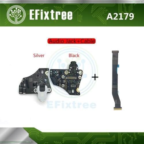 New A2179 Headphone Jack With Cable 820-01992-A For Macbook Retina Air 13" 2020 Audio Port Board Cable Replacement EMC 3302