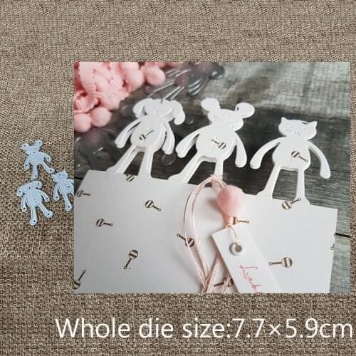 New Design Craft Metal Cutting Die cut dies mouse cat dog animals decoration scrapbook Album Paper Card Craft Embossing die cuts