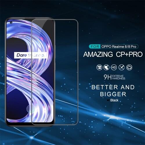 For OPPO Realme 8 Pro NILLKIN Fully Covered CP+PRO Tempered Glass Screen Protector
