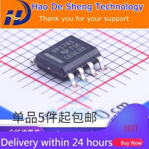 10PCS/LOT SN65HVD1781 SN65HVD1781DR Transceiver VP1781 SOP8 New Original In Stock