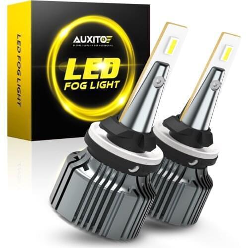 2Pcs H27W/2 881 Led Bulbs PSX24W H8 H11 CSP Led Fog Lights for Auto DRL Daytime Running Light Driving Lamp Car Light 6500K White