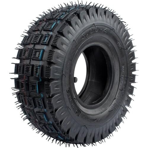 3.00-4 Tires with Inner Tube For Garden Rototiller Snow Blower Mowers Hand Truck Wheelbarrow Go kart Kid ATV Generators Yard Tra