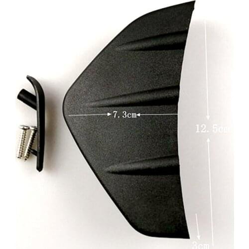 4PCS Universal Car Rear Bumper Lip Spoiler Diffuser Car-Styling for Cadillac / Jaguar/ Volvo /Land Rover/Porsche