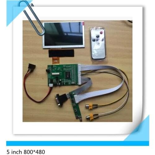 5 inch TFT 800*480 HD LCD screen + drive board DIY star finder accessories projection project monitoring,Auto monitoring