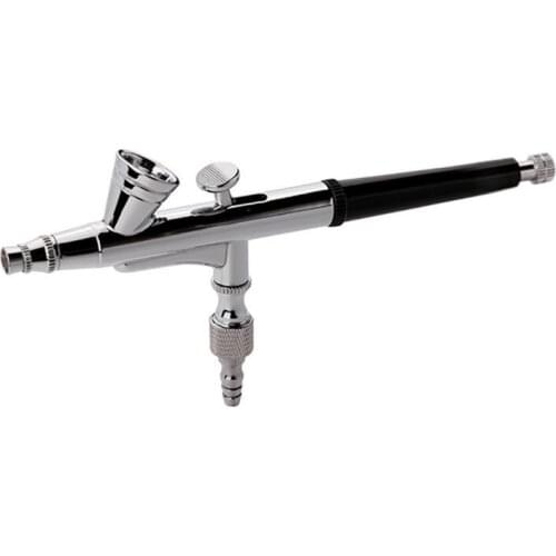 0.2mm 2cc Gravity Feed Dual-action Airbrush Kit Set Air Brush Mini Spray Gun for Beauty Makeup Nail Art Tattoo Spray Painting