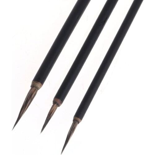 Ink Brush Pen for Watercolor Painting Chinese Drawing Badger Hair Art Craft L4MD