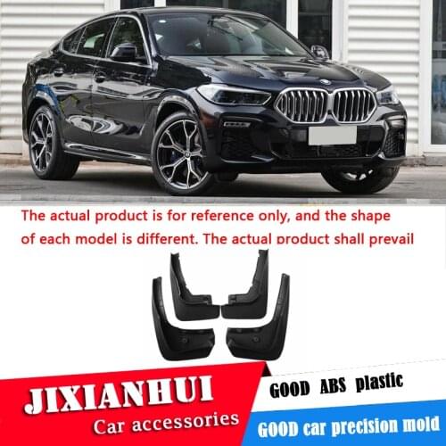 For BMW X6 G06 2020-2021 Mudflaps Splash Guards Front With the color and rear Mud Flap Mudguards Fender Modified special