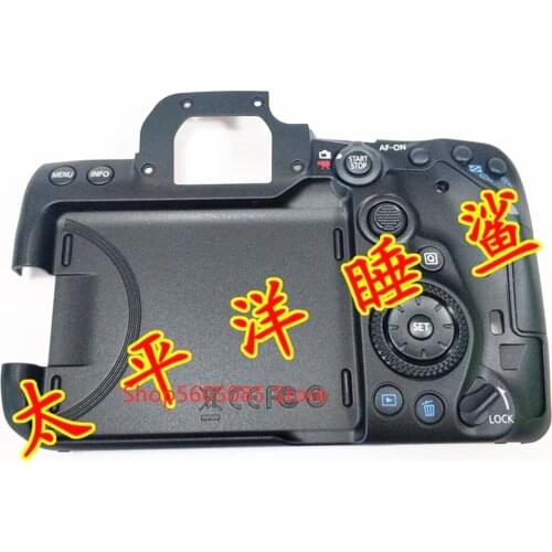 For Canon EOS 90D Rear Cover Shell Back Case Frame with Button Key Flex Cable NEW Original