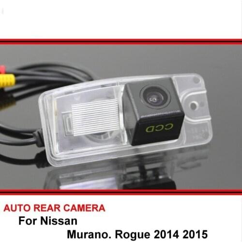 For Nissan Murano Rogue 2014 2015 Night Vision Car Reverse Backup Rearview Parking Rear View Camera Waterproof Wide Angle HD CCD