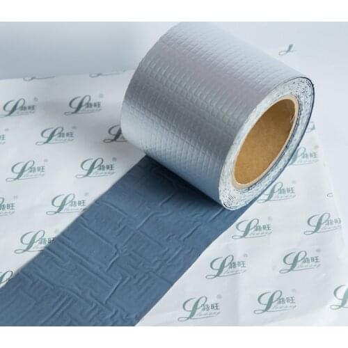 5M Aluminum Foil Super Fix Adhesive Butyl Tape Strong Waterproof Adhesive Tape Stop Leak Seal Repair Crack Thicken Tape Dropship