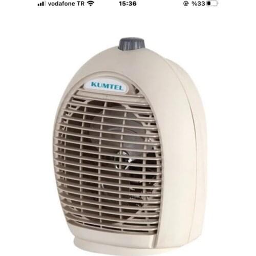 Kumtel Electrical Heater With Fan Lx-6331-Beige