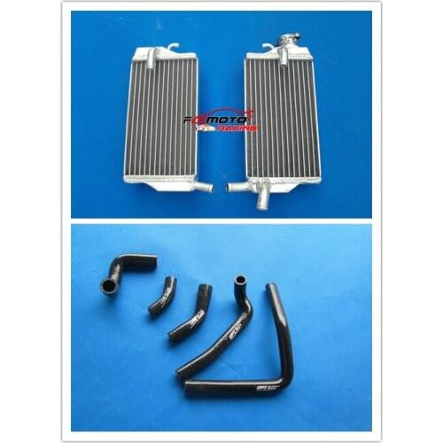 L&R Aluminum Radiator+Silicone Hose For Honda CR 250 CR250R 2002 2003 2004 02 03 04