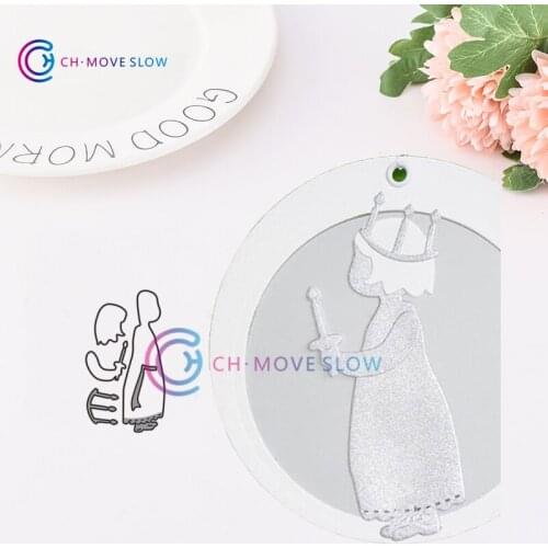 2019 New Arrival CH Queen Metal Cutting Dies Embossing Scrapbooking Stencil Craft Cut Dies For DIY Card Crafts Handmade