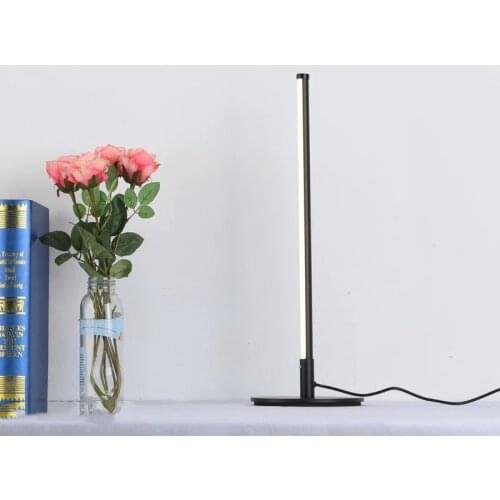 Nordic Minimalist LED Table Lamps Living Room Aluminum Vertical Desk Lamps creative Bedroom Bedside Decor Lighting Table Lamp