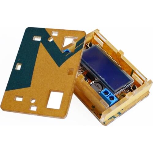 DC-DC 5-23V To 0-16.5V 3A Adjustable Step-down Power Supply Module Voltage Current LCD Display Step Down Buck Regulator + Case