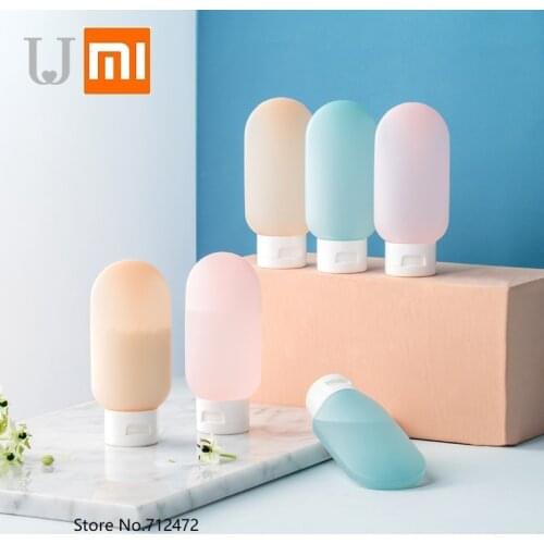 Split bottles Travel sub-bottle Set cosmetics Sample empty bottle shampoo Shower Gel Squeeze Portable bottling 60ml