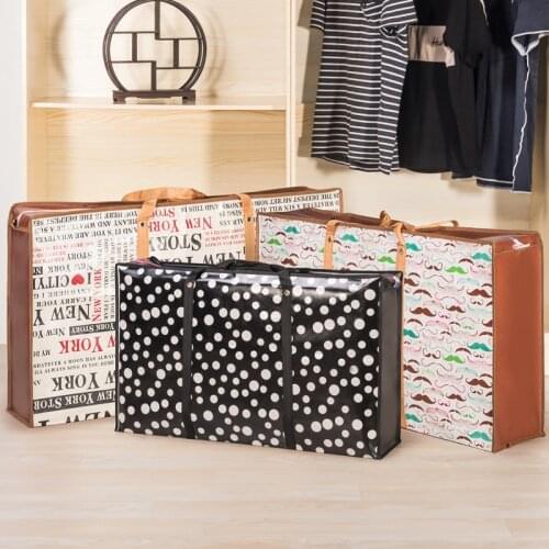 Move house storage bag canvas portable women baggage bag large capacity 40 150L man travel bag sacks extra large Waterproof