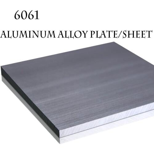 1pcs 6061 Aluminum Alloy Plate Block Block Laser Cutting DIY Material Model Parts Car Frame Metal for Vehicles Boat Industry
