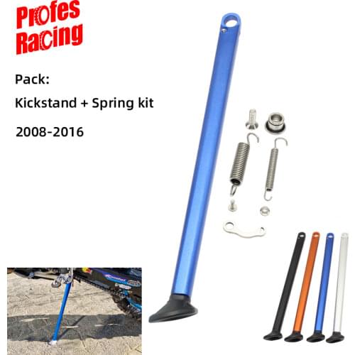 Motorcycle Side Stand Kickstand+Spring For 150 200 250 300 350 400 450 500 530 XC XCW XCF XCFW EXC EXCF EXC-F Parking Side Stand