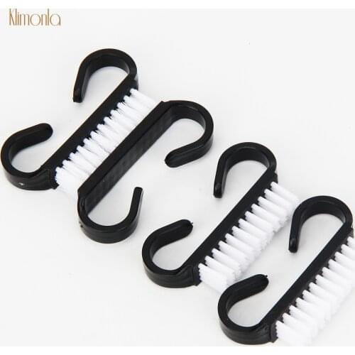 Professional 50pcs Nails Brush DIY Kit Nail Art Dust Brush Black Nail Art Care Cleaning Dust Remove Pedicure Manicure Tools