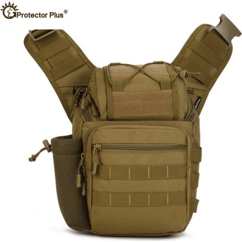 Outdoor Climbing Professional SLR Camera Bag Men Travel Bag Single Shoulder Nylon Military Molle Hunting Hiking Sports Bag