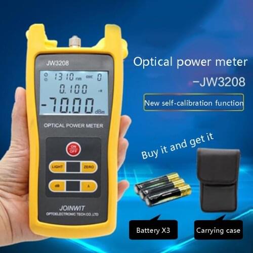 Shanghai Jiahui genuine JW3208 optical power meter / six wavelength / optical power tester