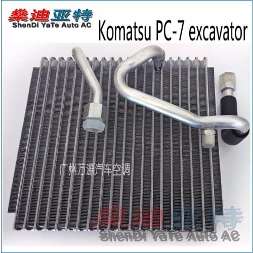 ShenDi YaTe Auto AC Car / automotive air conditioning evaporator core for Komatsu PC200 210 -7 (old models) size 250*235*74mm