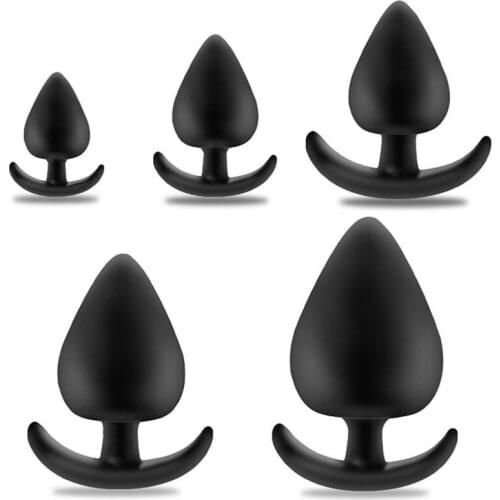 Silicone Anal Plug Anal Dilator G Spot Stimulator Butt Plug Anal Balls Gay Sex Toys for Man Woman Buttplug Prostata Massage